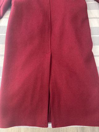 Abrigo largo lana Sfera Talla S