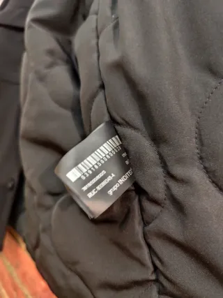 Sobrecamisa acolchada Soft Zara Negra