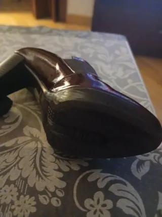 Zapatos marrones charol