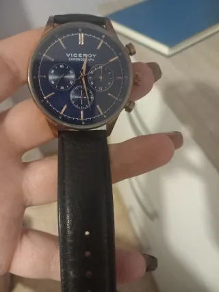 Reloj Viceroy Chronograph Azul y Dorado