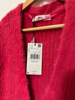 Chaqueta Mango Fucsia Talla M