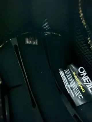 Casco moto Adventure O'Neal Negro y Gris