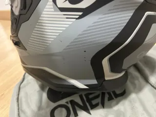 Casco moto Adventure O'Neal Negro y Gris