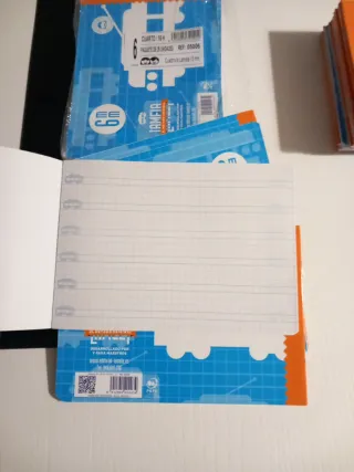 Lote 10 cuadernos Lamela 6mm 16H