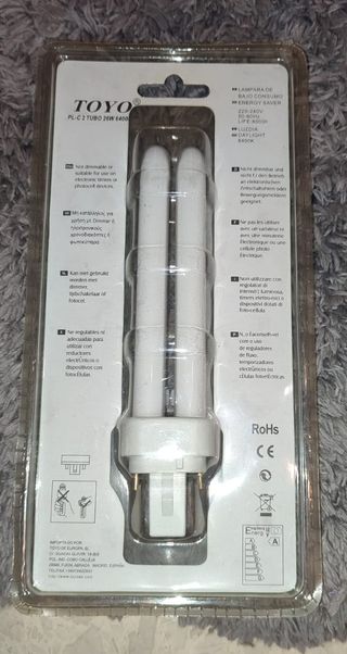 Bombilla TOYO PL-C 26W 6400K