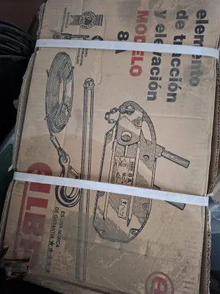 Cabrestante de tracción y elevación 8A