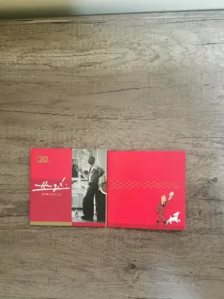 Moneda 20 euros de Bélgica, Tintin