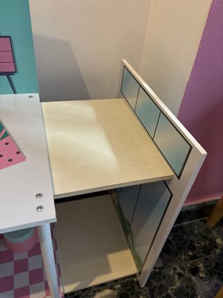 Casa de muñecas madera extensible