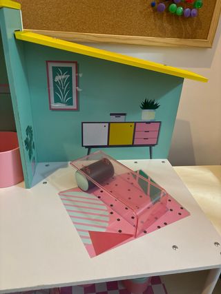 Casa de muñecas madera extensible