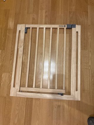 2 Vallas de seguridad madera para las escaleras