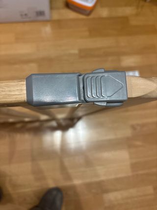 2 Vallas de seguridad madera para las escaleras