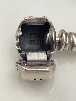 Pulsera Pandora Plata Ley 18cm