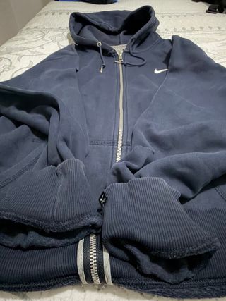 Sudadera Nike Azul con Cremallera