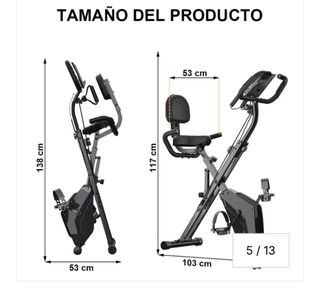 Bicicleta Estática Plegable altiva fit
