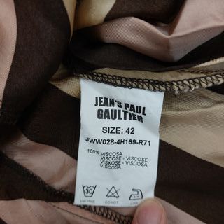 Jean Paul Gaultier abito chemisier viscosa vintage
