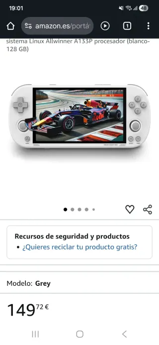 Consola Trimui Smart Pro Blanca