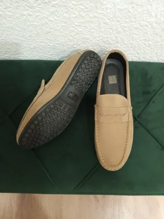 Mocasines Beige