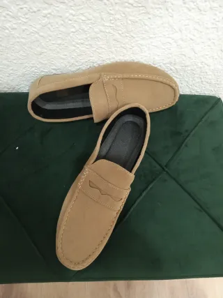Mocasines Beige