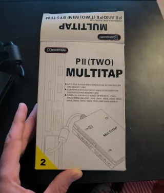 Multitap Dragonplus PS2 para 5 mandos