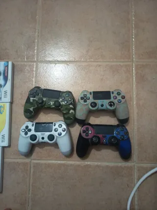 Lote mandos PS4 para piezas