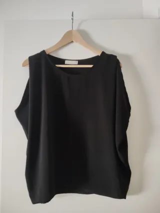 Top negro talla única