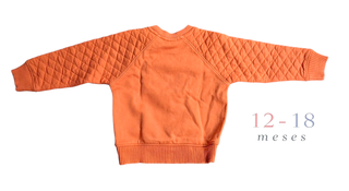 Conjunto Camisola+Calças Laranja Azul Zippy 12-18m