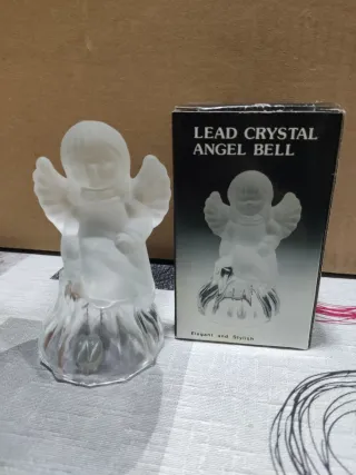 Campanita de Ángel de Cristal