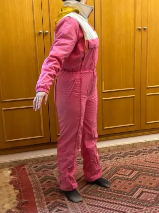 Mono de esquí de mujer. Talla 38. Color rosa.