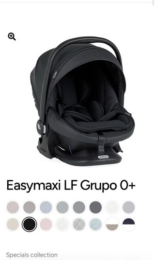 Silla coche 0+ polipiel + base Isofix Bebecar