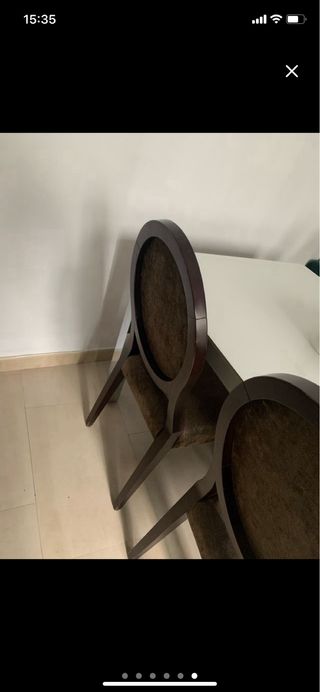 Mesa de comedor extensible cristal y metal