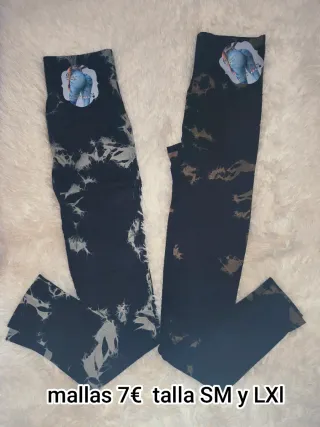 Mallas mujer tie-dye talla SM y LXI