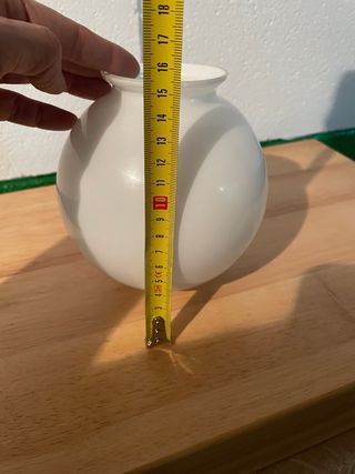 Tulipa Lámpara Techo Redonda Blanca