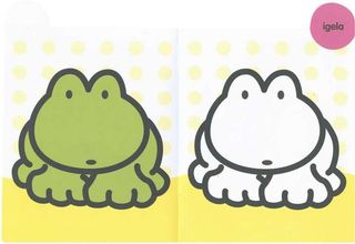 2 libros para colorear dibujos sencillos, 3-4 años