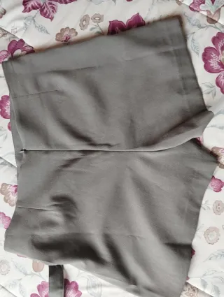 Falda pantalón gris
