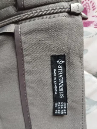 Falda pantalón gris