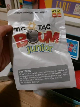 Juego de mesa Tic Tac Boum Junior