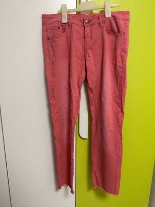 Pantalones vaqueros rosas Denim Dept