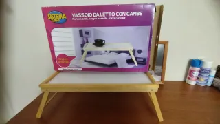 Vassoio da letto Sistema Casa con gambe