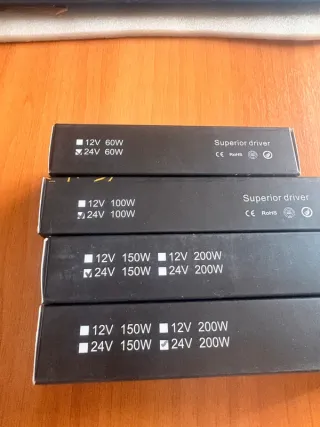 Alimentatore LED 200W 24V