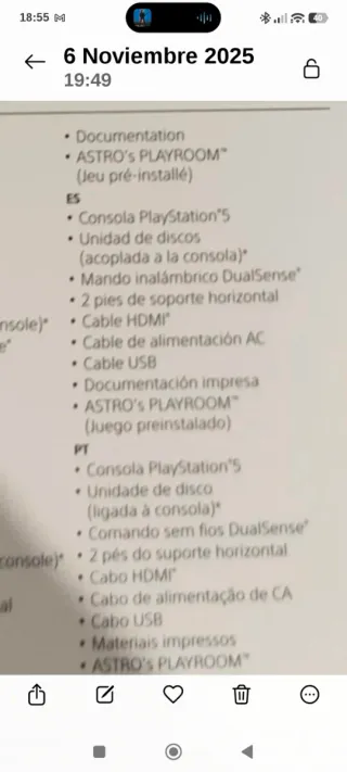 PlayStation 5 Slim con lector