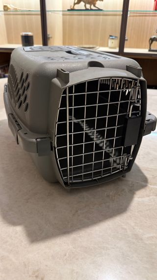 Transportín Perro/Gato Mediano Gris