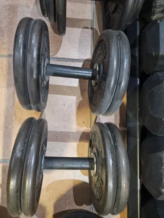 Mancuernas de gimnasio