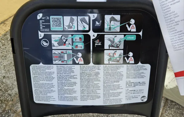 Base Isofix Britax Römer Baby-Safe