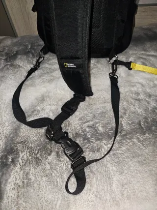 Mochila National Geographic Negra + Riñonera