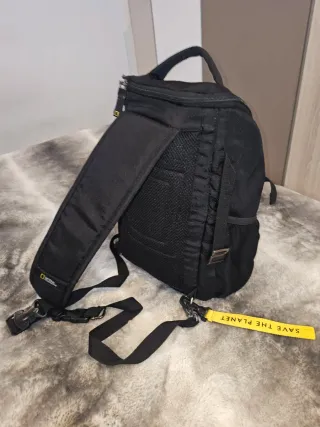 Mochila National Geographic Negra + Riñonera