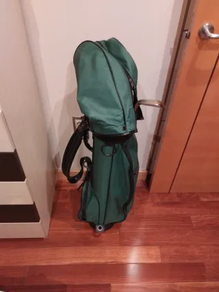 Bolsa y palos de golf mujer