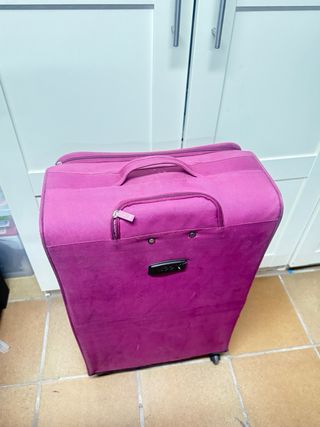 Maleta de viaje VGG rosa/morada