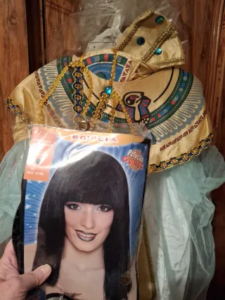 2 Disfraces Rey y Reina del Nilo Atosa