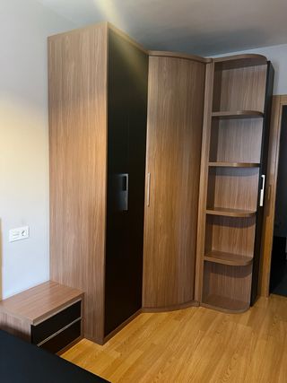 Armario modular 2 mesitas y cabecero