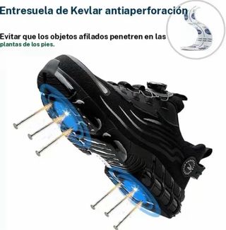 Zapatos de seguridad negros